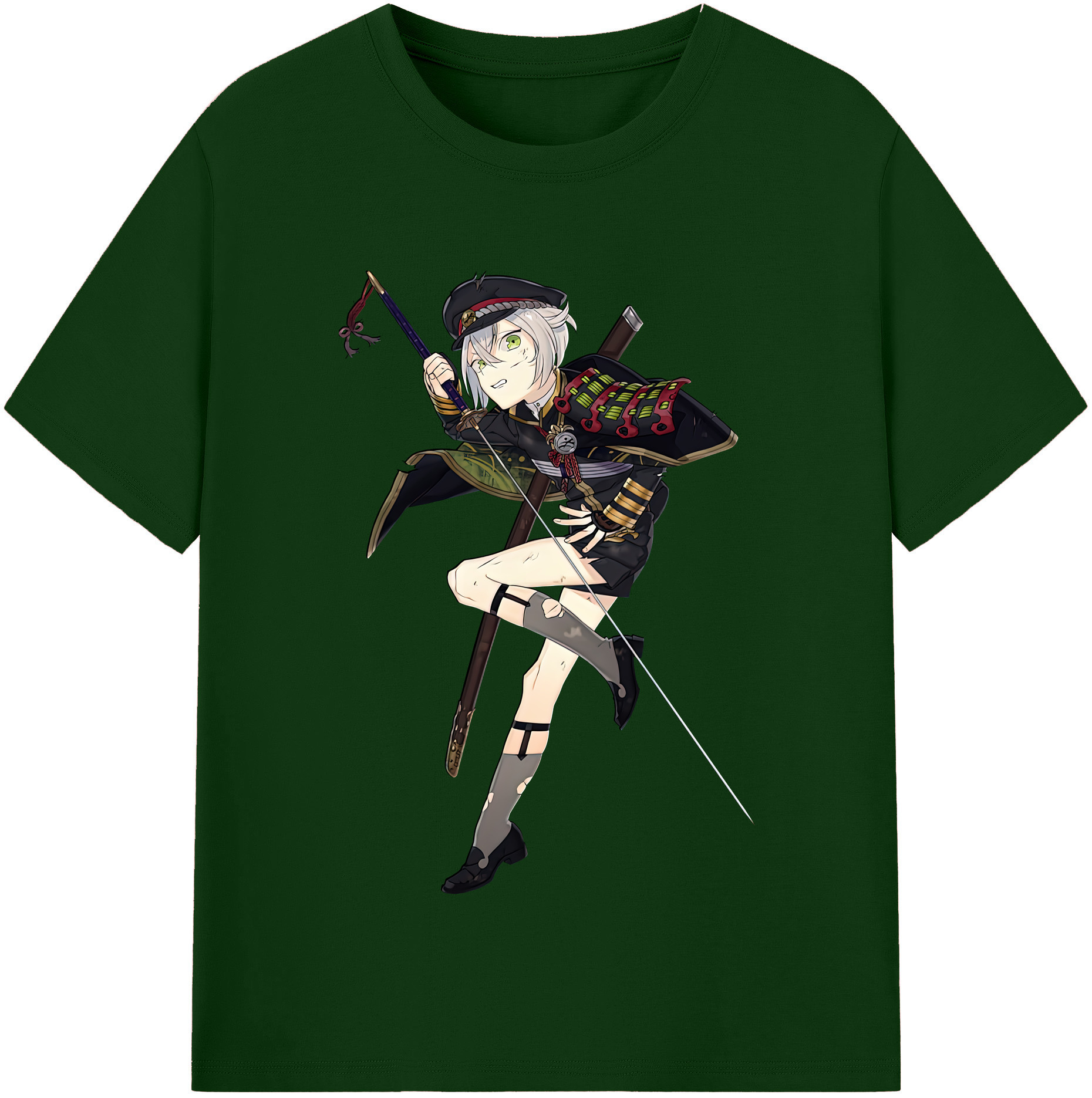 （画像用） 刀剣乱舞 Touken Ranbu 綿100％半袖Tシャツ（フロントプリント）